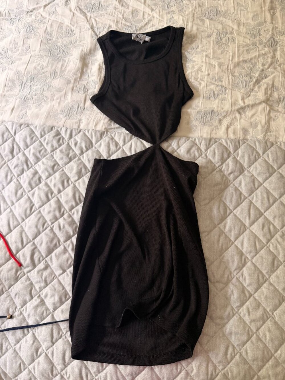 Black Princess Polly Dress with Cutouts Size 4